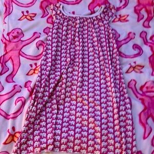 Pink Elephant Roller Rabbit Night Gown
